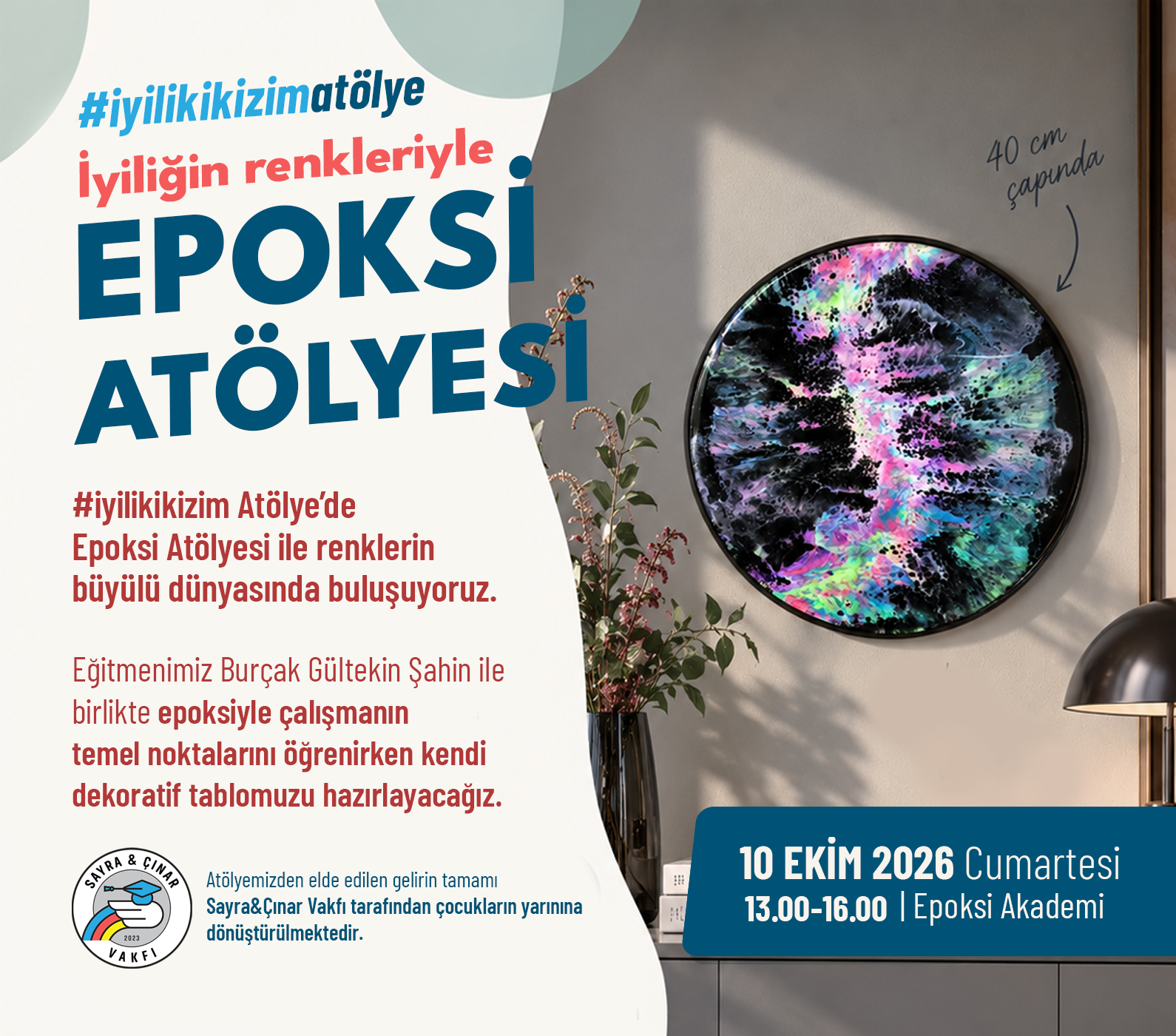 Epoksi Atölyesi | Epoksi Akademi (10 Ekim 2026)
